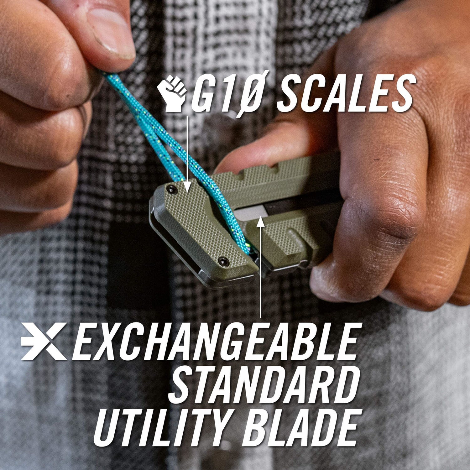 Prybrid Utility Clip - OD Green