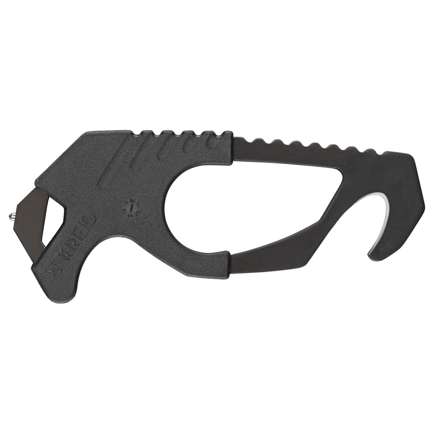 Strap Cutter - Black, Orange Sheath