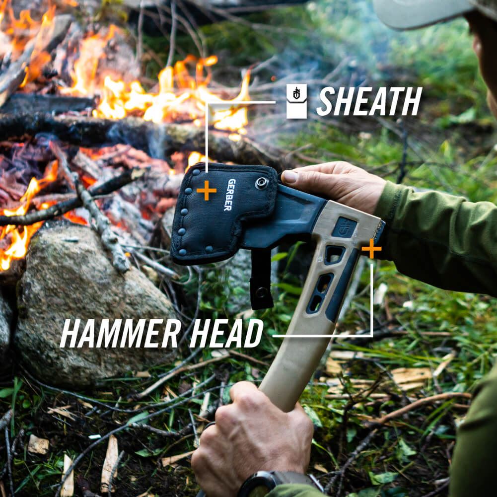 Bushcraft Hatchet - Grey