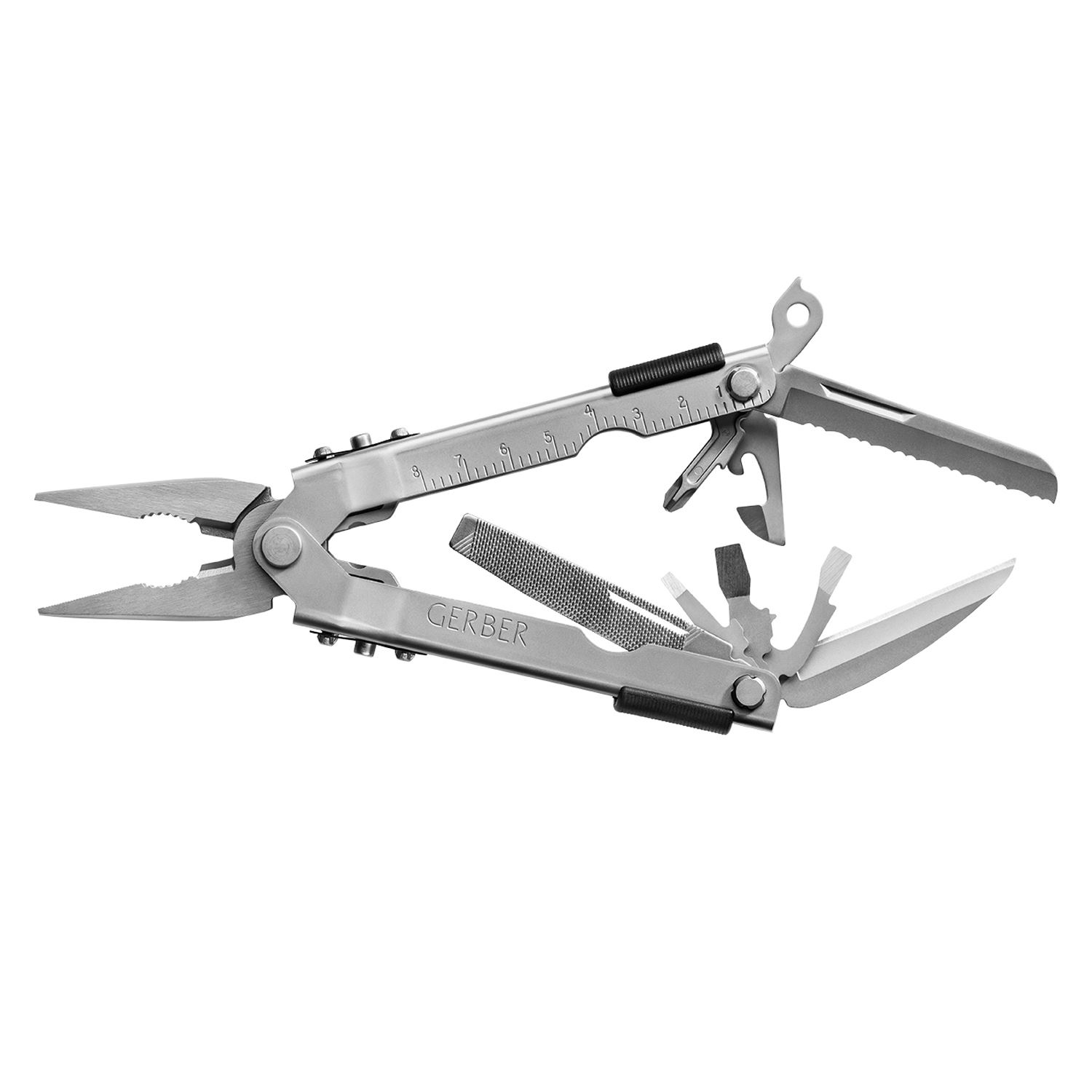 Multi-Plier 600 - Stainless, Carbide Cutters, Needlenose, Sheath