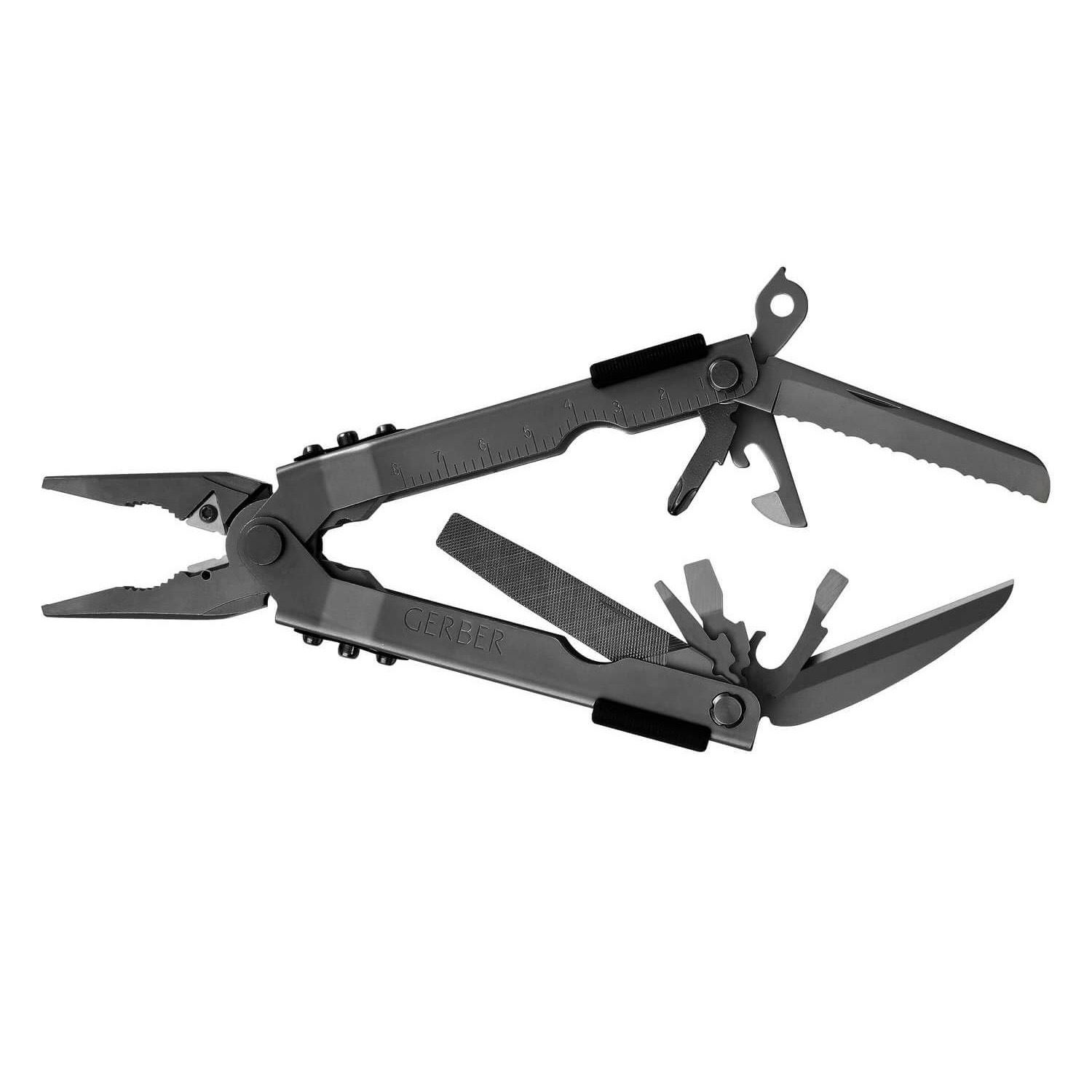 Multi-Plier 600 - Black, Carbide Cutters, Needlenose, Berry-Compliant Sheath